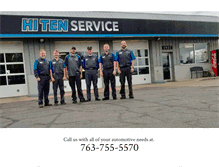 Tablet Screenshot of hitenservice.com